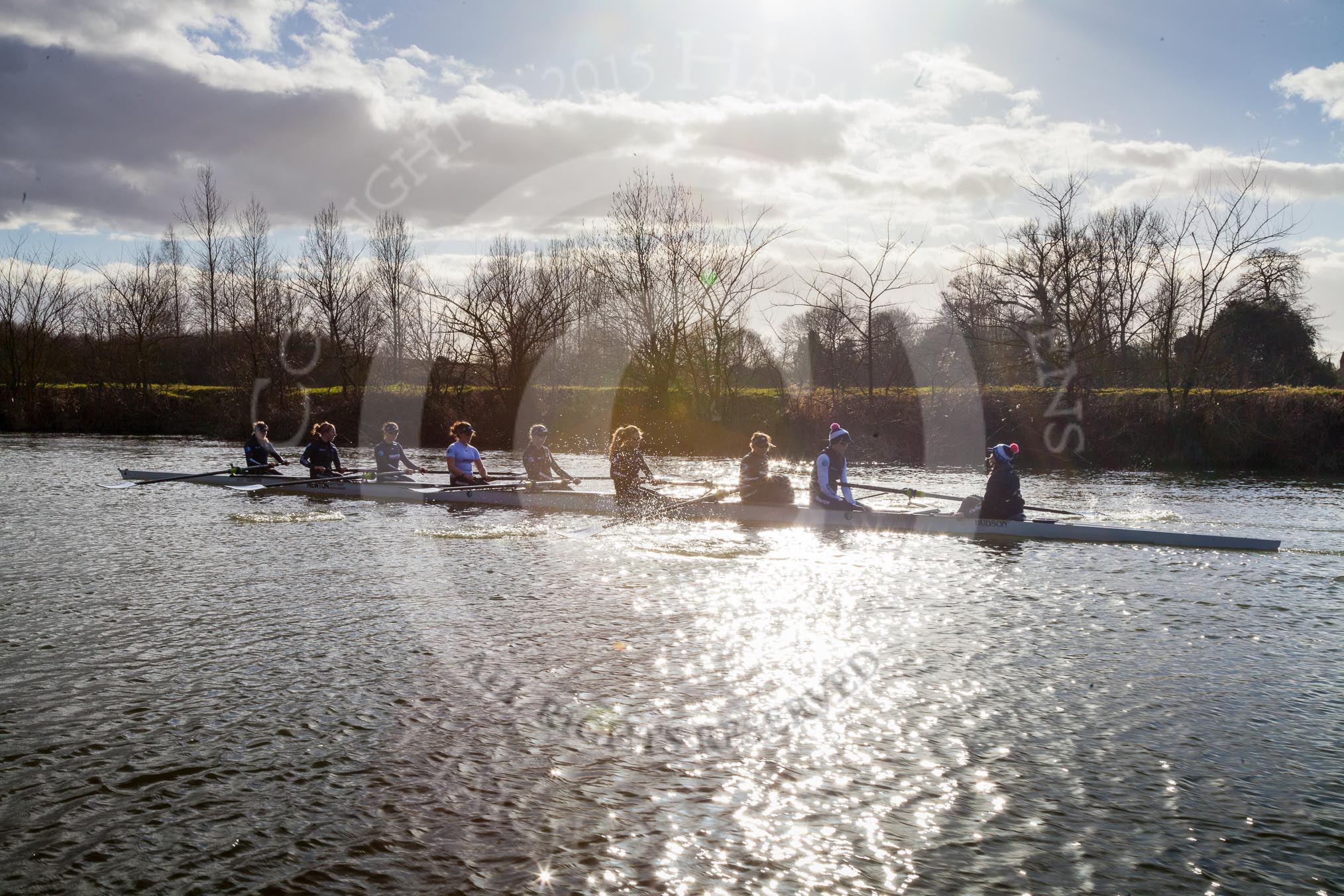 The Boat Race season 2015: OUWBC training Wallingford.

Wallingford,

United Kingdom,
on 04 March 2015 at 15:36, image #27