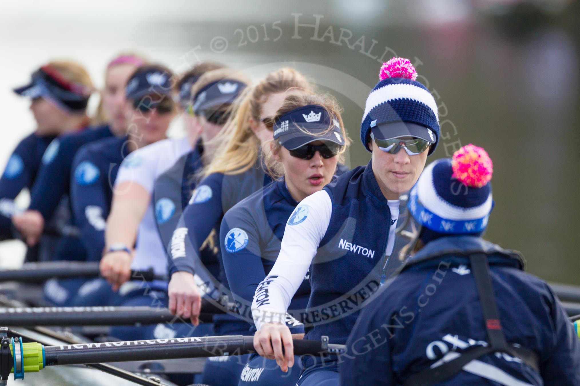 The Boat Race season 2015: OUWBC training Wallingford.

Wallingford,

United Kingdom,
on 04 March 2015 at 15:41, image #42