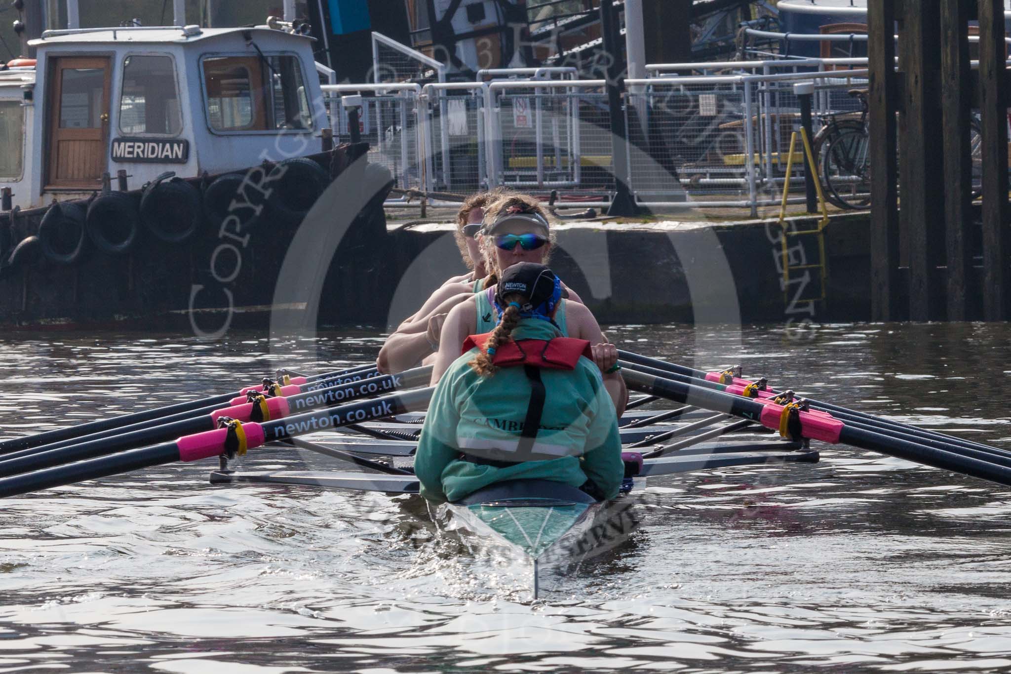 The Boat Race season 2015 - Tideway Week.
River Thames between Putney and Mortlake,
London,

United Kingdom,
on 08 April 2015 at 10:46, image #105