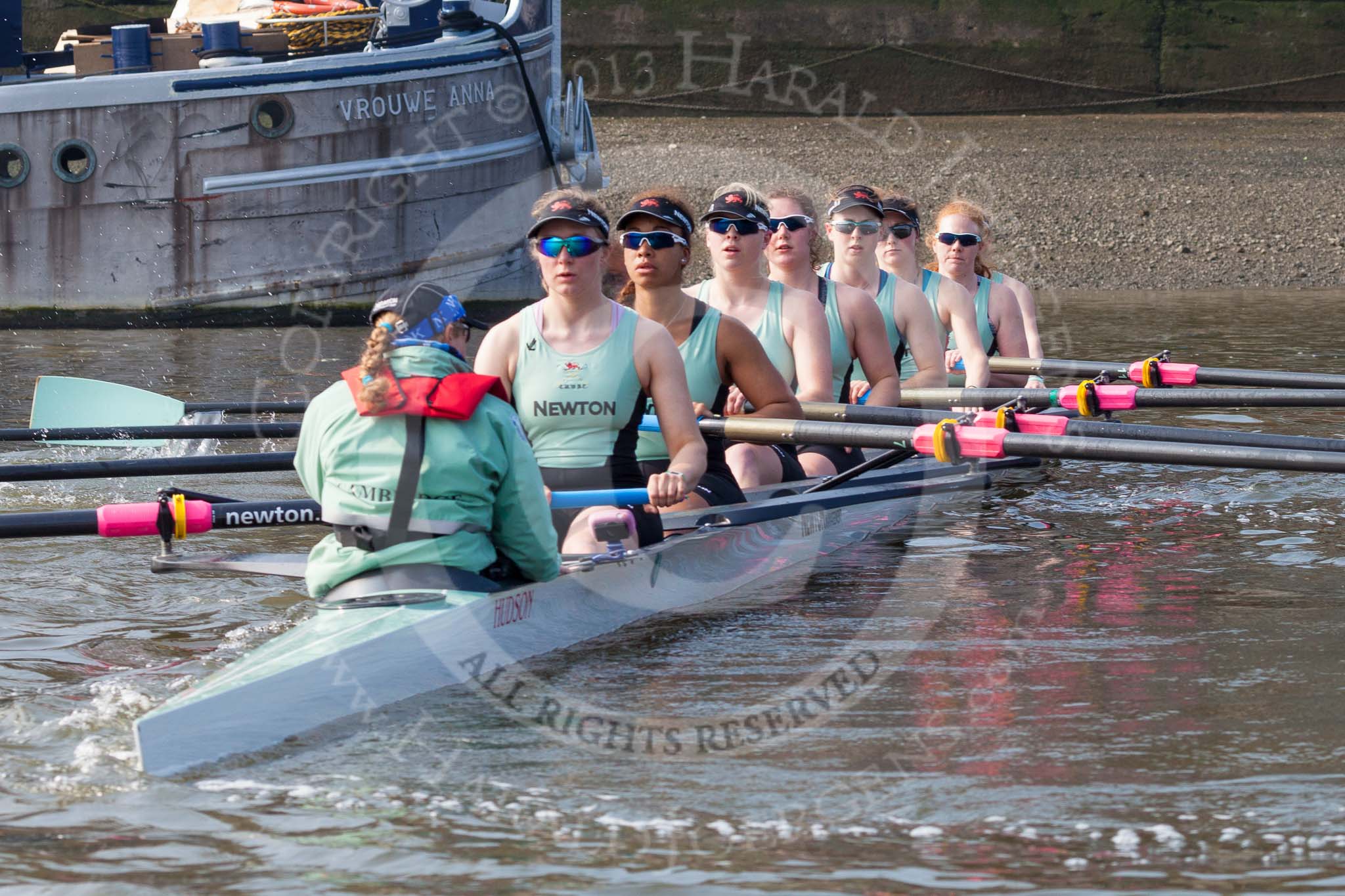 The Boat Race season 2015 - Tideway Week.
River Thames between Putney and Mortlake,
London,

United Kingdom,
on 08 April 2015 at 10:46, image #106