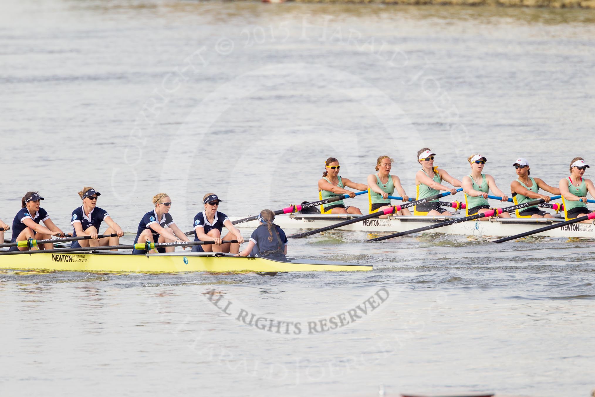 The Boat Race season 2015 - Newton Women's Boat Race.
River Thames between Putney and Mortlake,
London,

United Kingdom,
on 10 April 2015 at 16:03, image #134