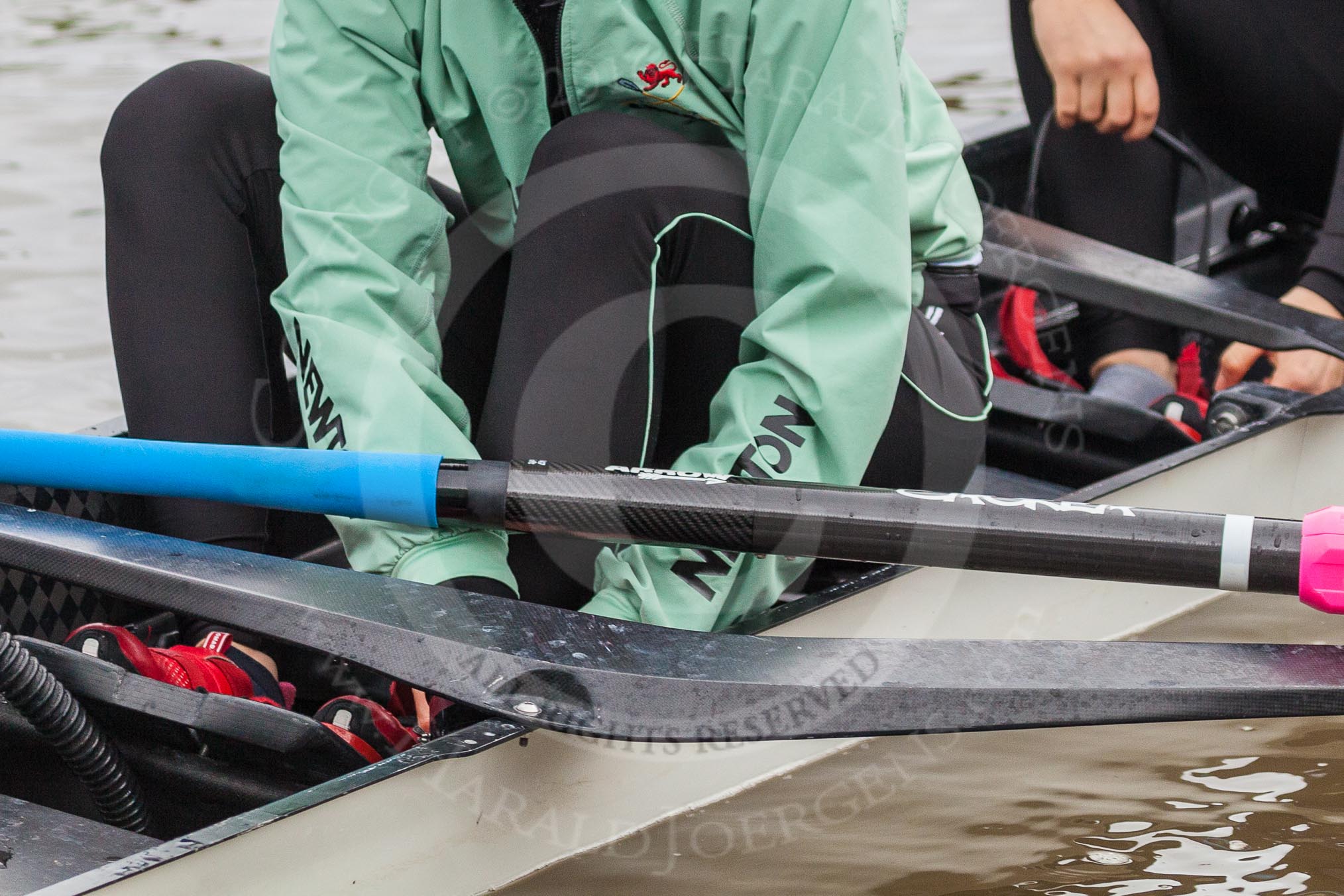 The Boat Race season 2016 - Women's Boat Race Fixture CUWBC vs OBUBC.
River Thames between Putney Bridge and Mortlake,
London SW15,

United Kingdom,
on 31 January 2016 at 15:15, image #13