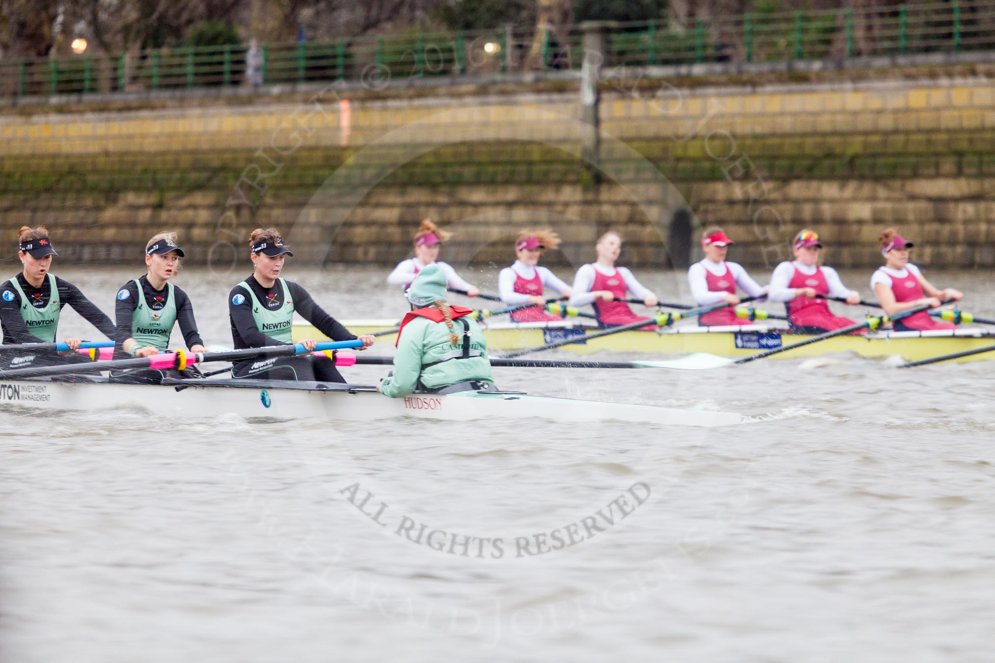 The Boat Race season 2016 - Women's Boat Race Fixture CUWBC vs OBUBC.
River Thames between Putney Bridge and Mortlake,
London SW15,

United Kingdom,
on 31 January 2016 at 16:00, image #57