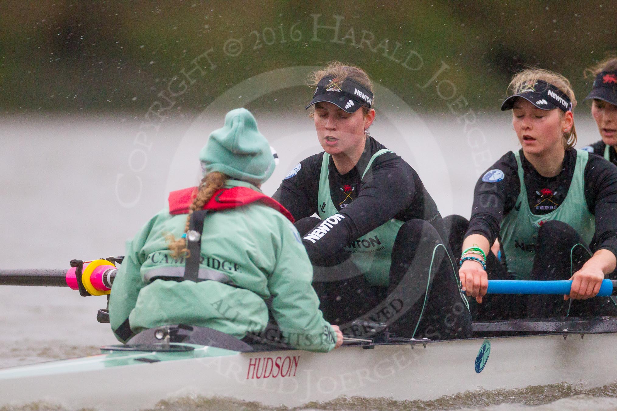 The Boat Race season 2016 - Women's Boat Race Fixture CUWBC vs OBUBC.
River Thames between Putney Bridge and Mortlake,
London SW15,

United Kingdom,
on 31 January 2016 at 16:21, image #127