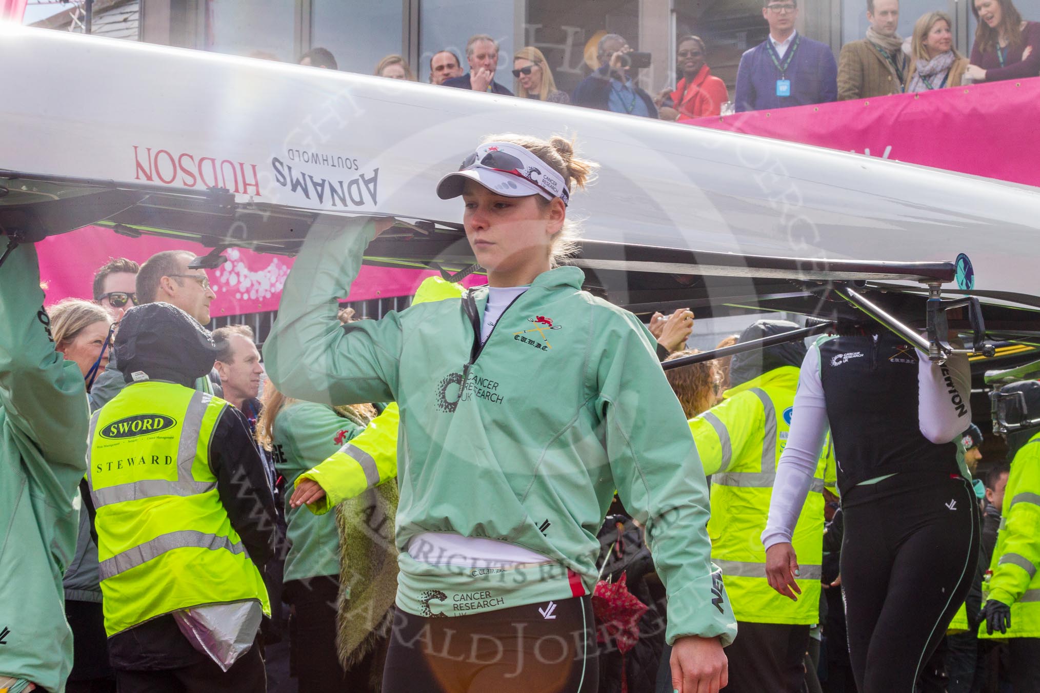 The Boat Race season 2016 -  The Cancer Research Women's Boat Race.
River Thames between Putney Bridge and Mortlake,
London SW15,

United Kingdom,
on 27 March 2016 at 13:25, image #94