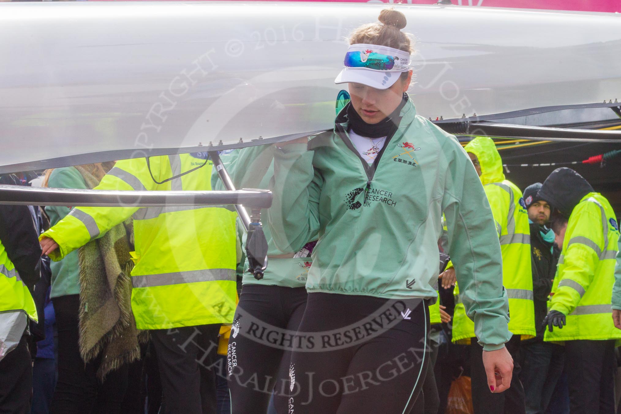 The Boat Race season 2016 -  The Cancer Research Women's Boat Race.
River Thames between Putney Bridge and Mortlake,
London SW15,

United Kingdom,
on 27 March 2016 at 13:25, image #96