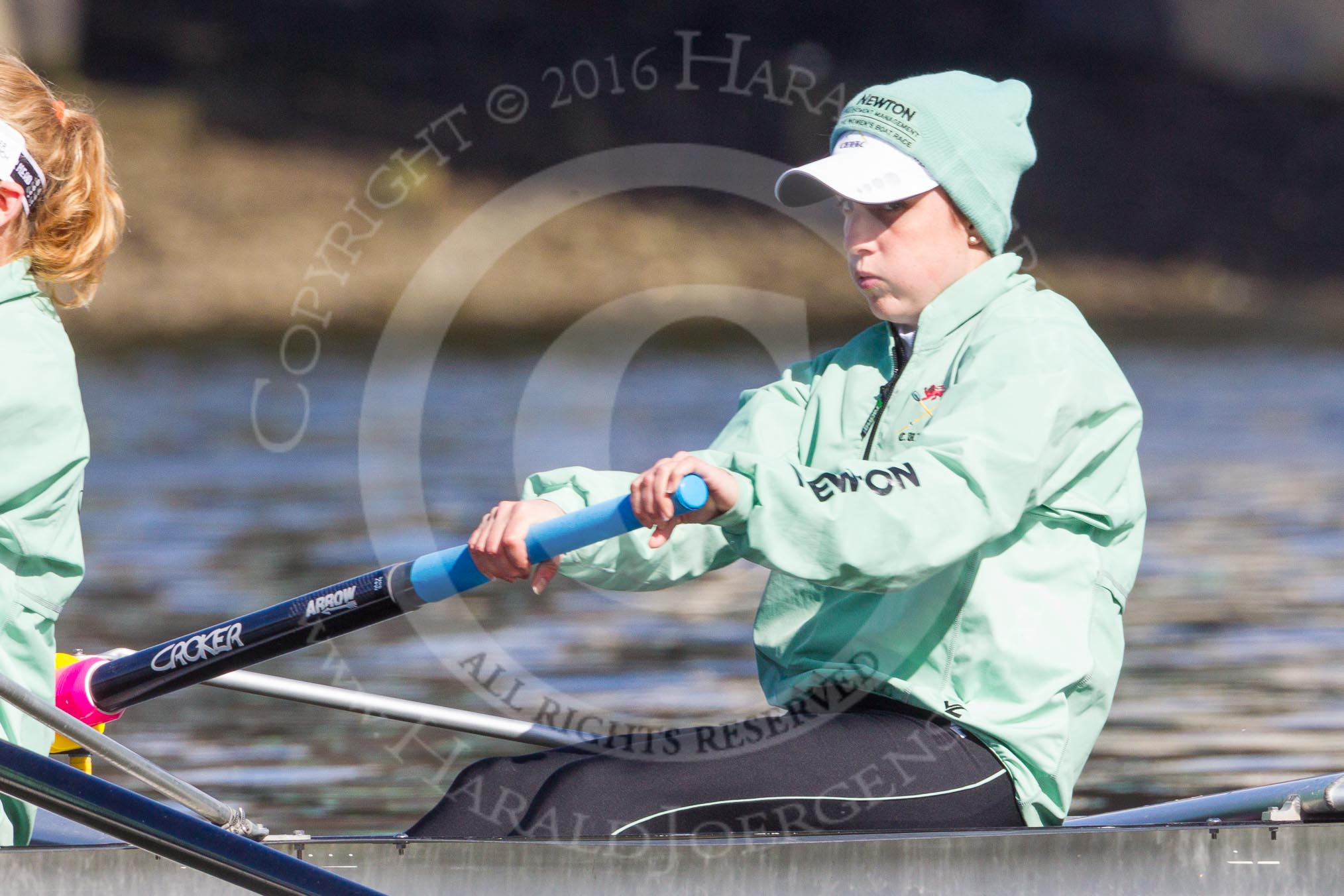 The Boat Race season 2016 -  The Cancer Research Women's Boat Race.
River Thames between Putney Bridge and Mortlake,
London SW15,

United Kingdom,
on 27 March 2016 at 13:50, image #131