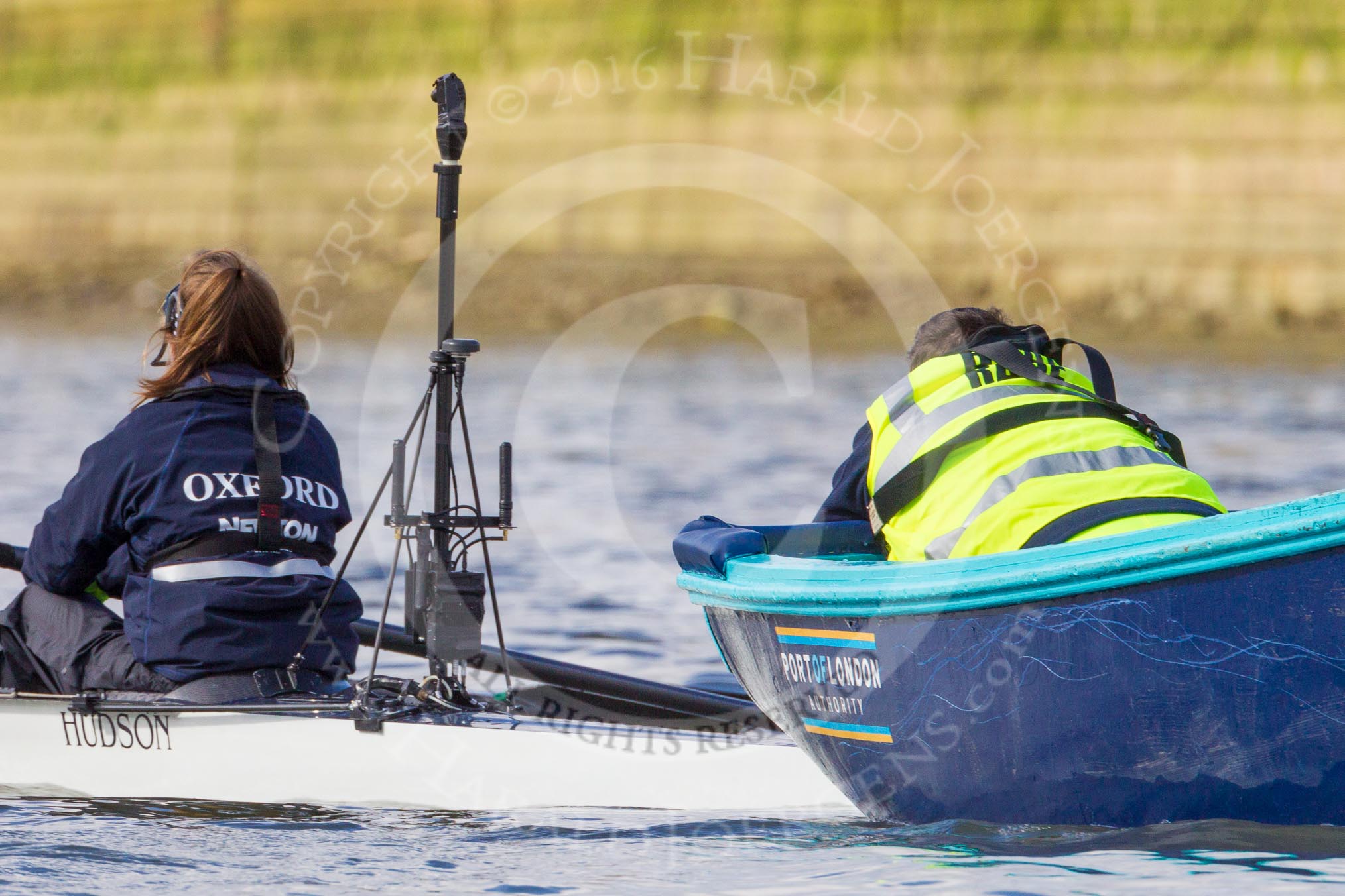 The Boat Race season 2016 -  The Cancer Research Women's Boat Race.
River Thames between Putney Bridge and Mortlake,
London SW15,

United Kingdom,
on 27 March 2016 at 14:07, image #161