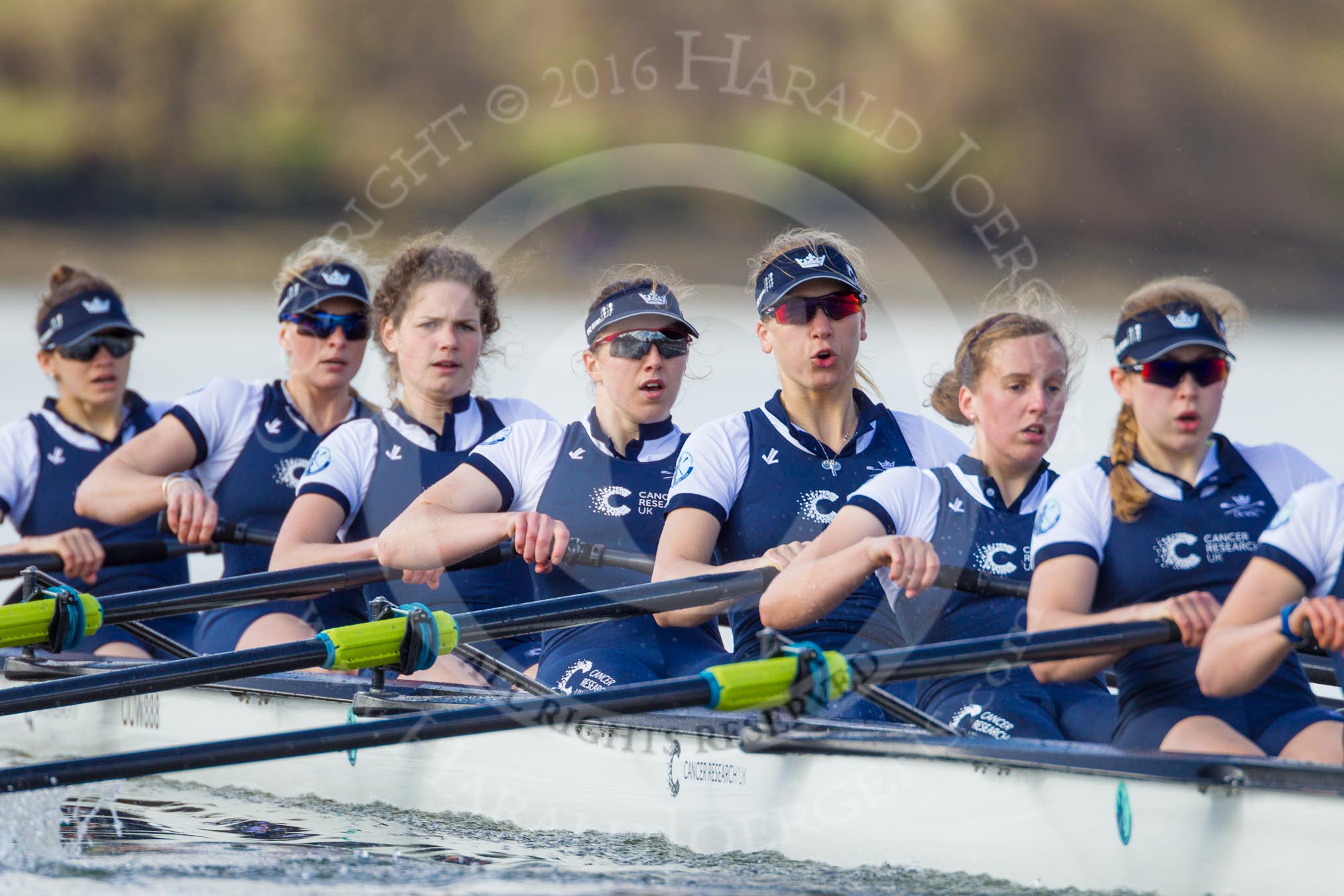 The Boat Race season 2016 -  The Cancer Research Women's Boat Race.
River Thames between Putney Bridge and Mortlake,
London SW15,

United Kingdom,
on 27 March 2016 at 14:12, image #201