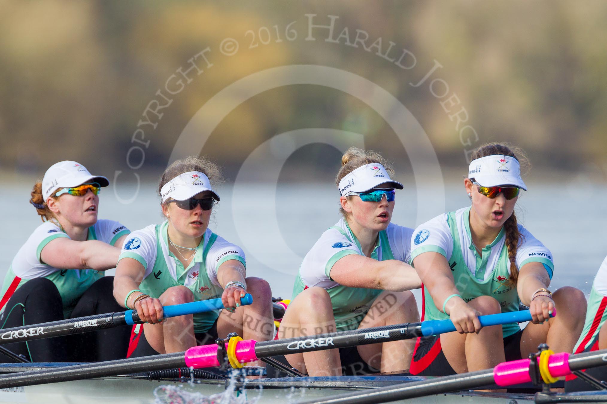 The Boat Race season 2016 -  The Cancer Research Women's Boat Race.
River Thames between Putney Bridge and Mortlake,
London SW15,

United Kingdom,
on 27 March 2016 at 14:13, image #203