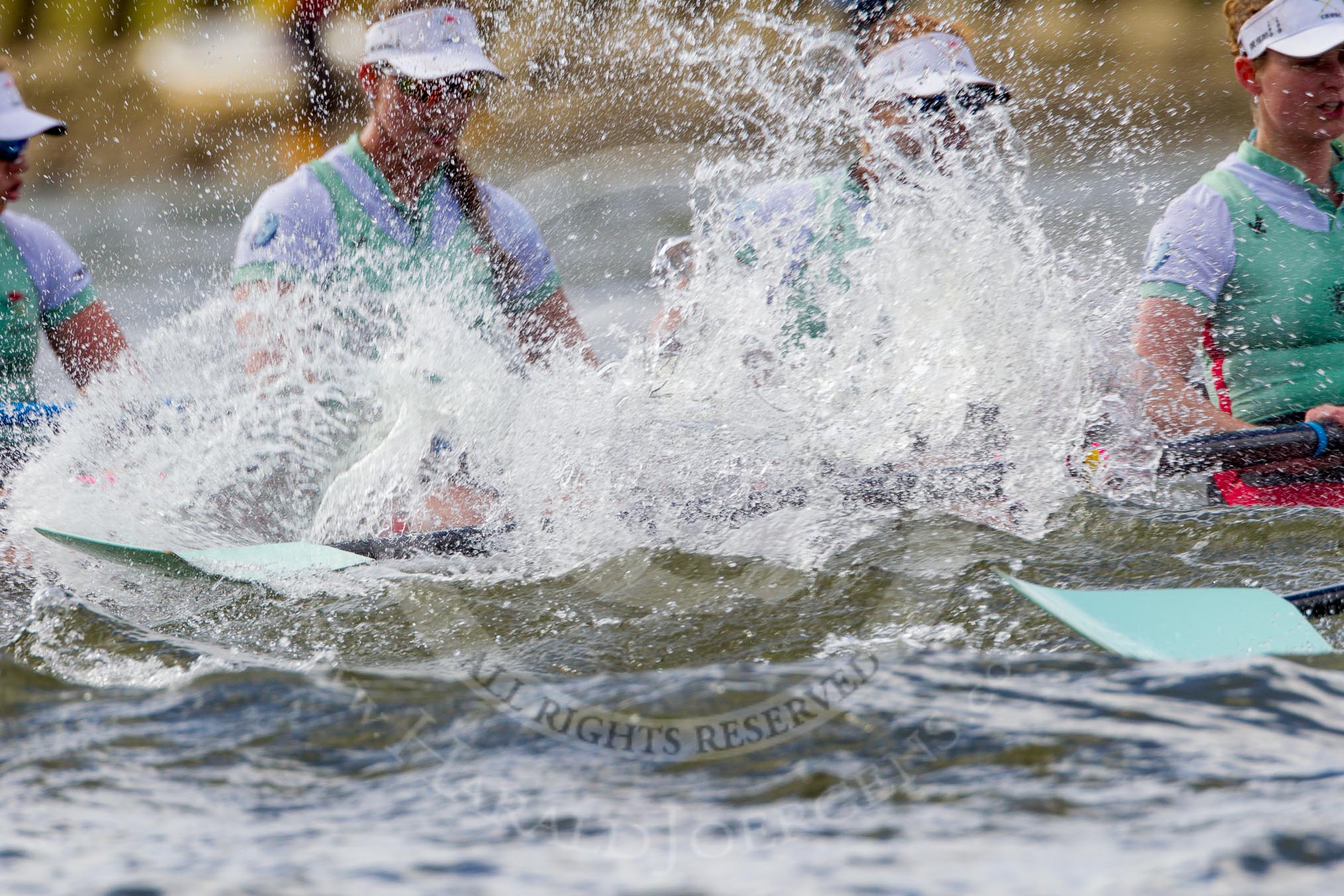 The Boat Race season 2016 -  The Cancer Research Women's Boat Race.
River Thames between Putney Bridge and Mortlake,
London SW15,

United Kingdom,
on 27 March 2016 at 14:20, image #237