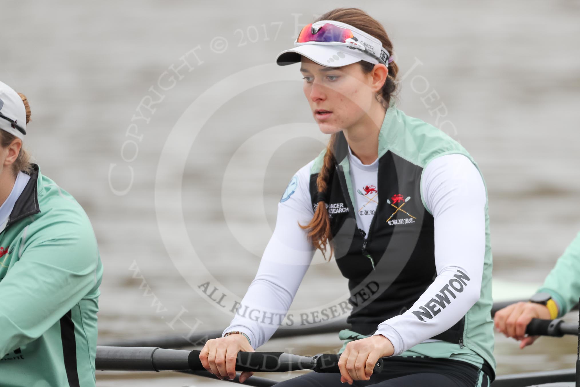 The Boat Race season 2018 - Women's Boat Race Trial Eights (CUWBC, Cambridge): Thea Zabell (6) in Expecto Patronum.
River Thames between Putney Bridge and Mortlake,
London SW15,

United Kingdom,
on 05 December 2017 at 12:02, image #9