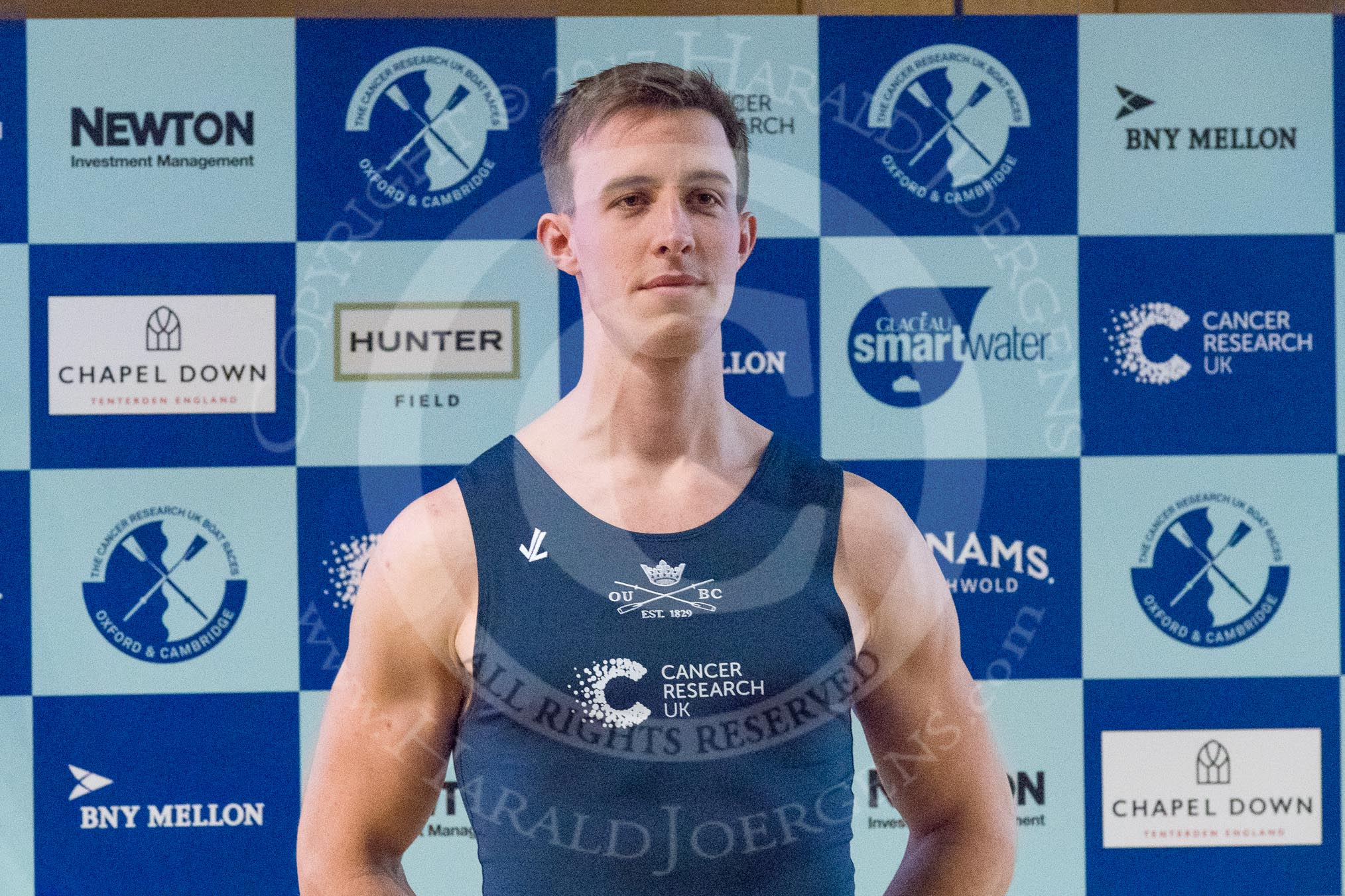 The Boat Race season 2017 - Crew Announcement and Weigh-In: Bow William Warr (OUBC).
The Francis Crick Institute,
London NW1,

United Kingdom,
on 14 March 2017 at 11:35, image #78