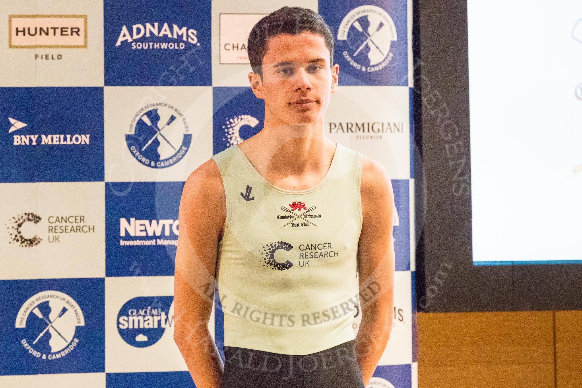 The Boat Race season 2017 - Crew Announcement and Weigh-In: Hugo Ramambason (CUBC).
The Francis Crick Institute,
London NW1,

United Kingdom,
on 14 March 2017 at 11:42, image #113