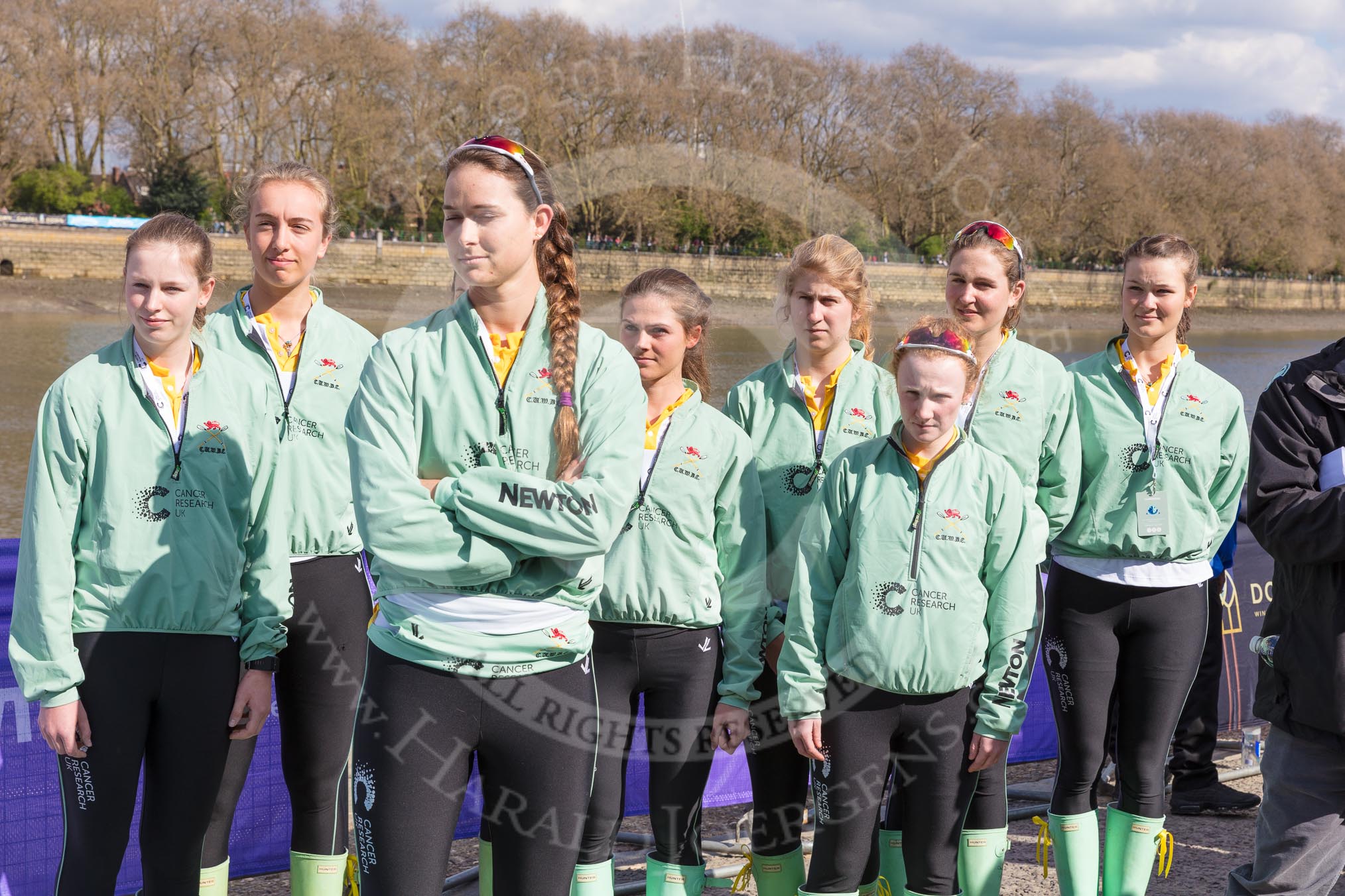 The Boat Race season 2017 -  The Cancer Research Women's Boat Race.
River Thames between Putney Bridge and Mortlake,
London SW15,

United Kingdom,
on 02 April 2017 at 15:00, image #42
