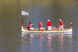 The Boat Race season 2017 -  The Cancer Research Women's Boat Race: Historic boats on the Thames to keep the crowds entertained.
River Thames between Putney Bridge and Mortlake,
London SW15,

United Kingdom,
on 02 April 2017 at 13:59, image #10