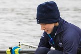 The Women's Boat Race season 2018 - fixture OUWBC vs. Molesey BC: OUWBC stroke Beth Bridgman.
River Thames between Putney Bridge and Mortlake,
London SW15,

United Kingdom,
on 04 March 2018 at 13:05, image #2
