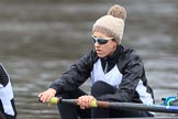 The Women's Boat Race season 2018 - fixture OUWBC vs. Molesey BC: Molesey 5 seat Ruth Whyman.
River Thames between Putney Bridge and Mortlake,
London SW15,

United Kingdom,
on 04 March 2018 at 13:34, image #35