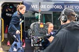 The Cancer Research UK Women's Boat Race 2018: The arrival of the Oxford women, here 7 seat Abigail Killen, and behind her 4 seat Alice Roberts.
River Thames between Putney Bridge and Mortlake,
London SW15,

United Kingdom,
on 24 March 2018 at 14:11, image #21