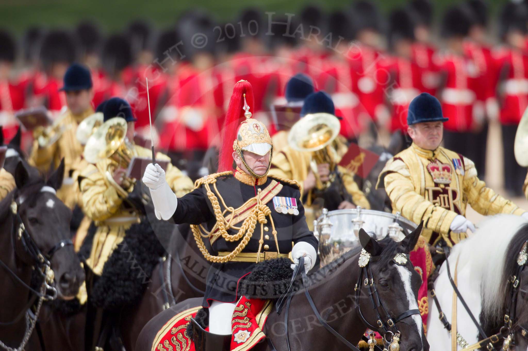 Trooping the Colour 2010: HJoergens41_100612_G6C7579.CR2.
Horse Guards Parade, Westminster,
London SW1,
Greater London,
United Kingdom,
on 12 June 2010 at 11:54, image #170