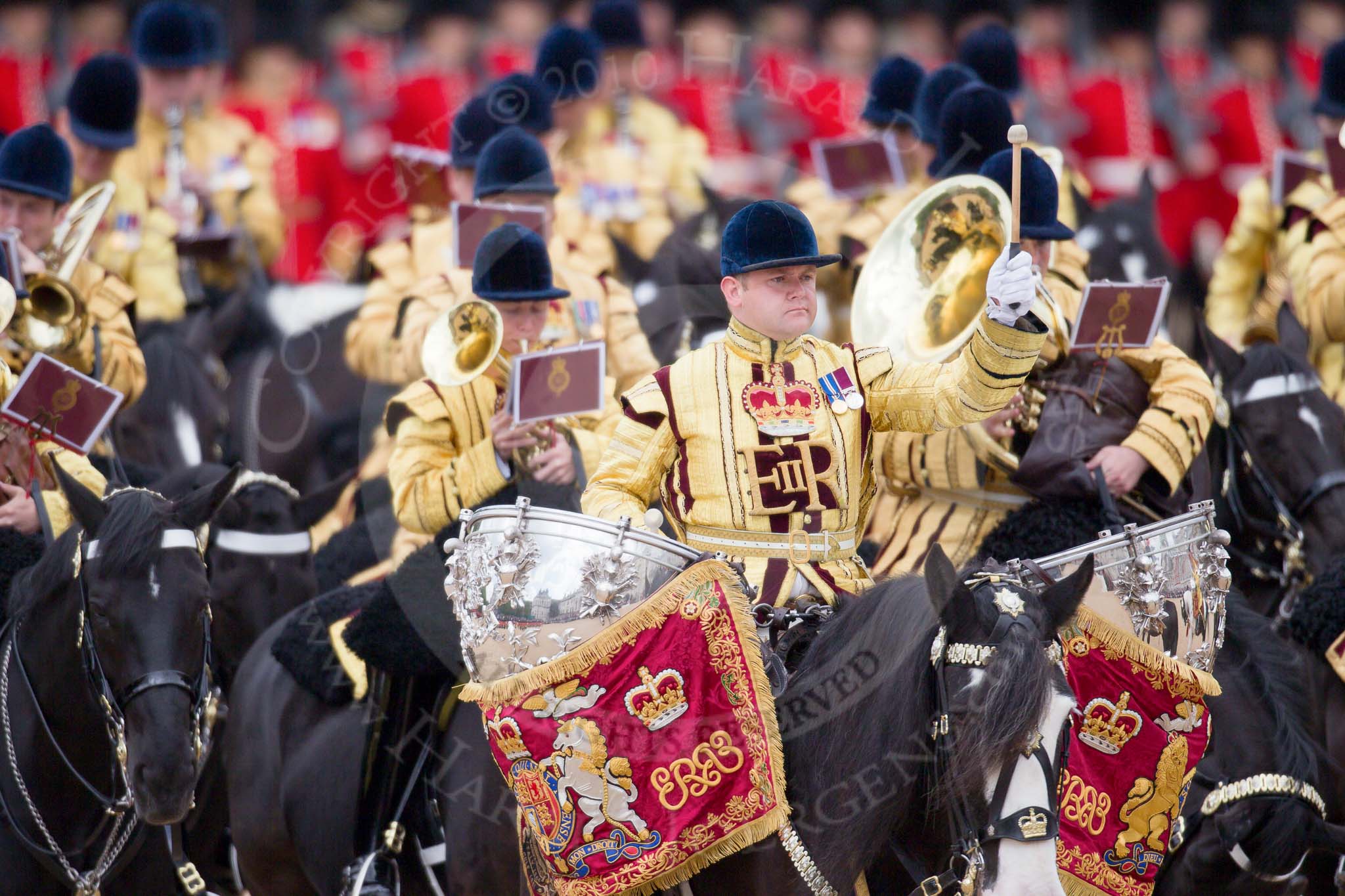 Trooping the Colour 2010: HJoergens41_100612_G6C7634.CR2.
Horse Guards Parade, Westminster,
London SW1,
Greater London,
United Kingdom,
on 12 June 2010 at 11:58, image #179