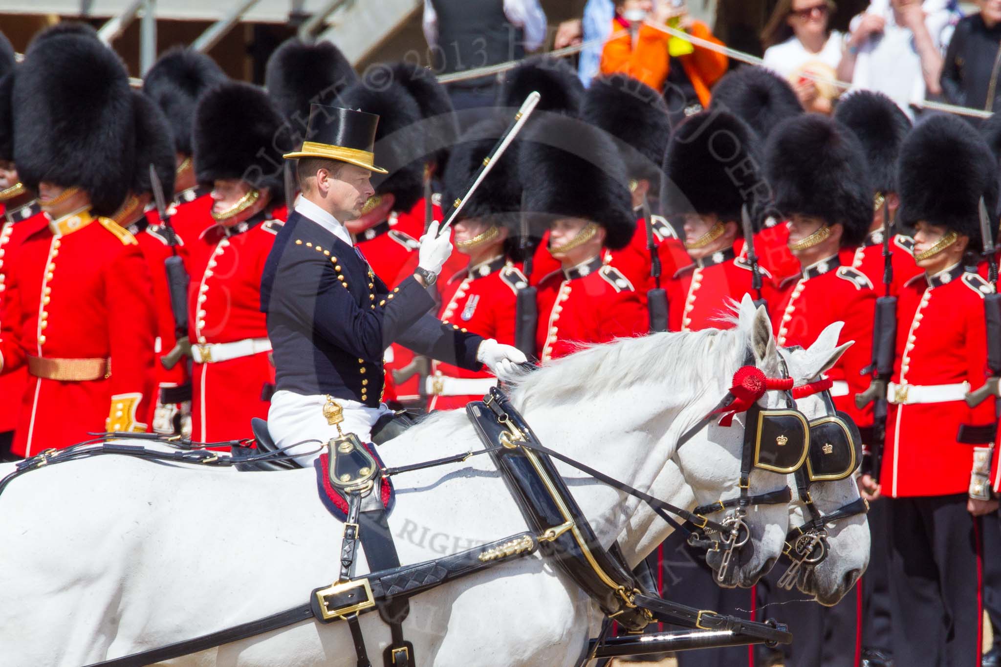 The Colonel's Review 2013: The Queen's Head Coachman, Mark Hargreaves..
Horse Guards Parade, Westminster,
London SW1,

United Kingdom,
on 08 June 2013 at 11:03, image #353