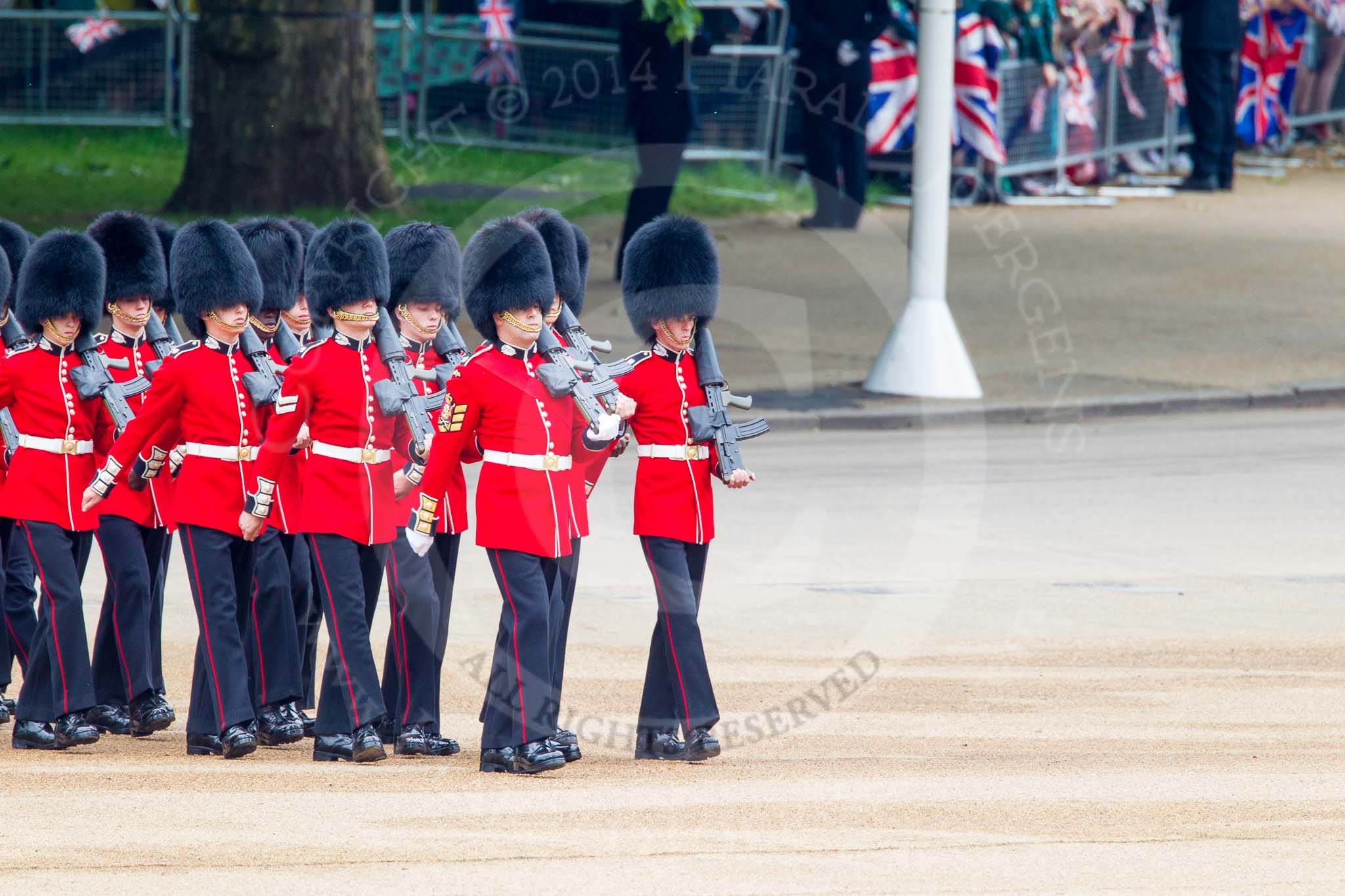 Trooping the Colour 2014.
Horse Guards Parade, Westminster,
London SW1A,

United Kingdom,
on 14 June 2014 at 10:24, image #126