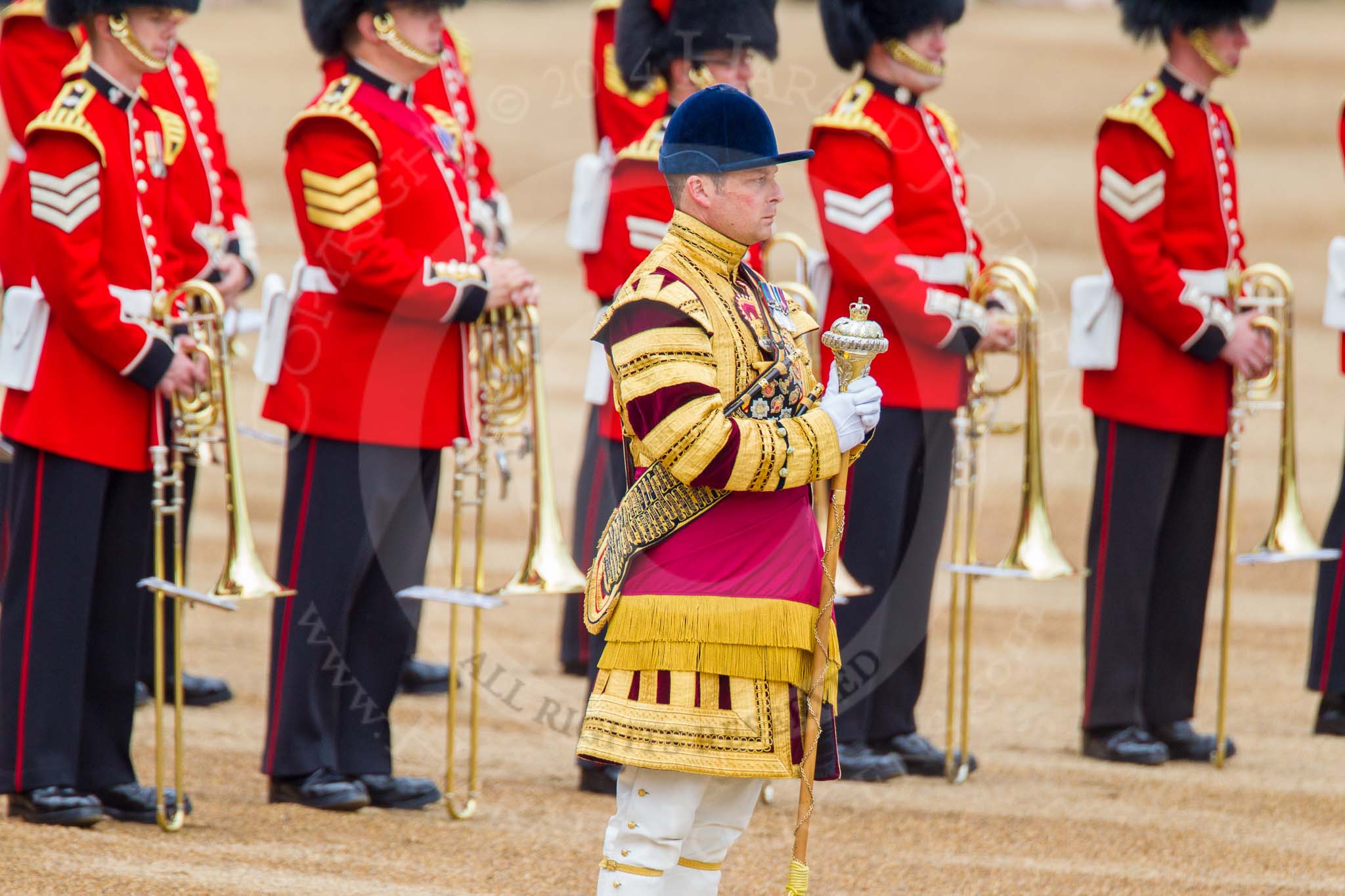 Trooping the Colour 2014.
Horse Guards Parade, Westminster,
London SW1A,

United Kingdom,
on 14 June 2014 at 10:33, image #208