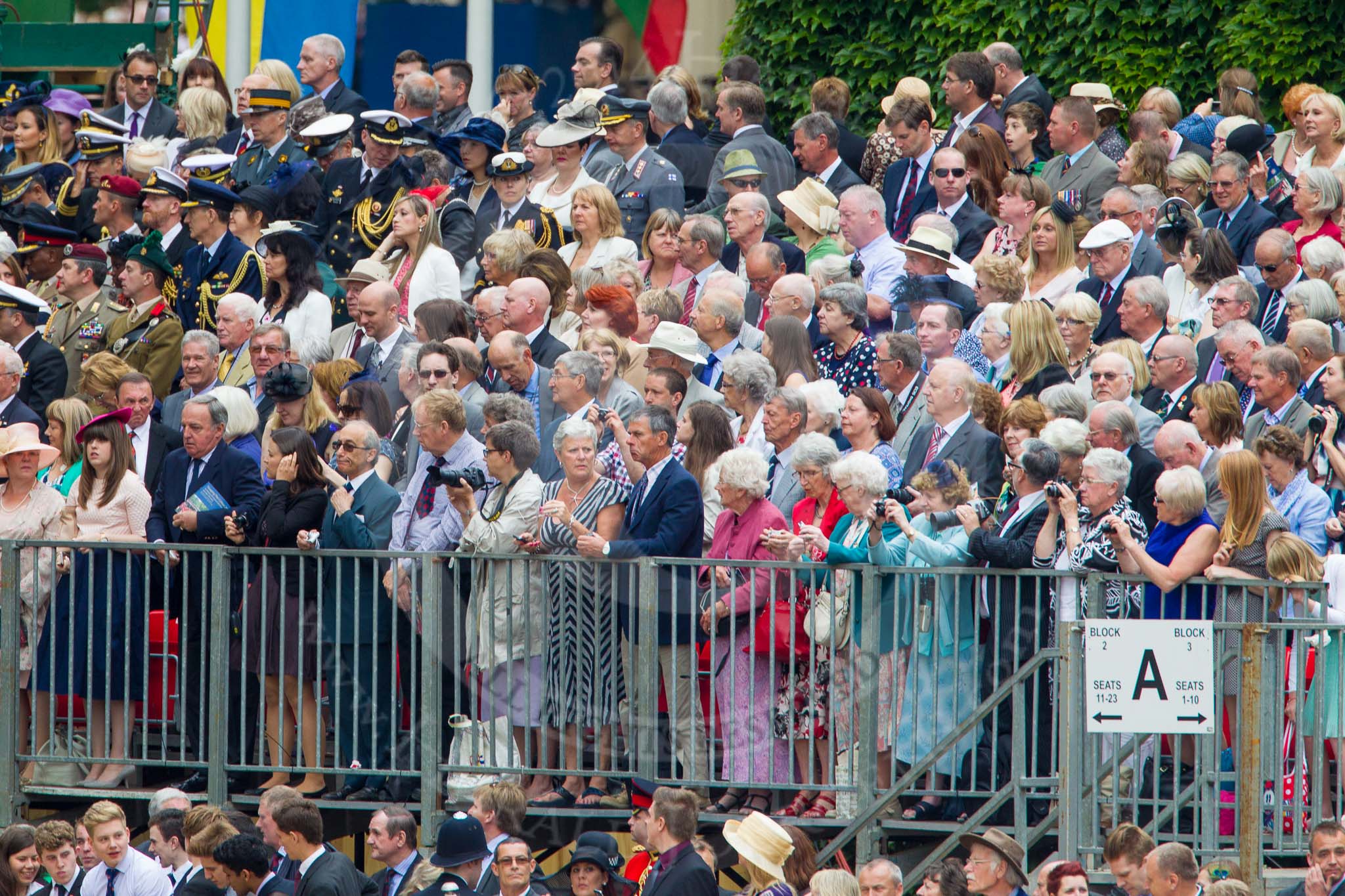 Trooping the Colour 2014.
Horse Guards Parade, Westminster,
London SW1A,

United Kingdom,
on 14 June 2014 at 10:47, image #251