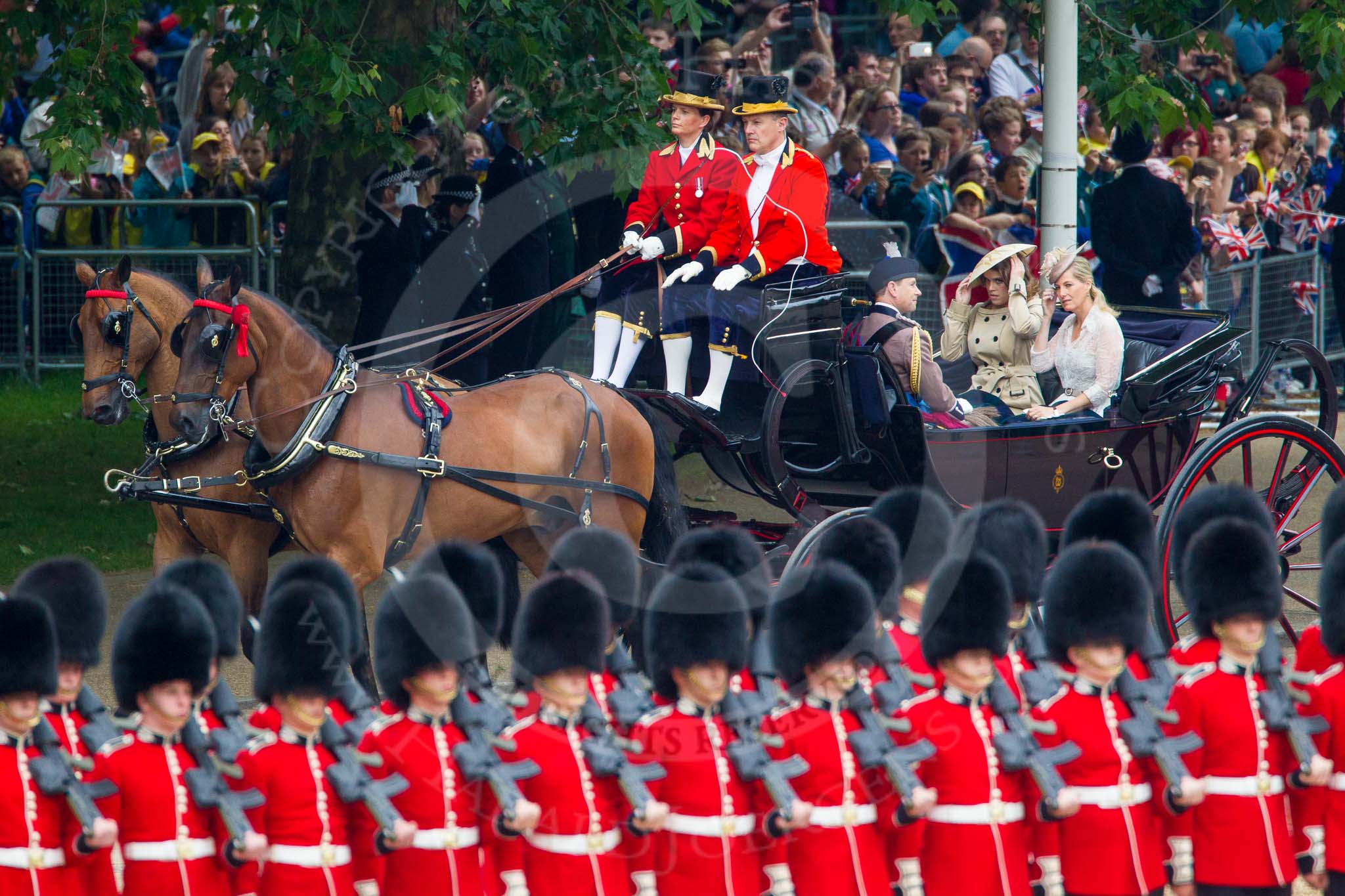 Trooping the Colour 2014.
Horse Guards Parade, Westminster,
London SW1A,

United Kingdom,
on 14 June 2014 at 10:49, image #259