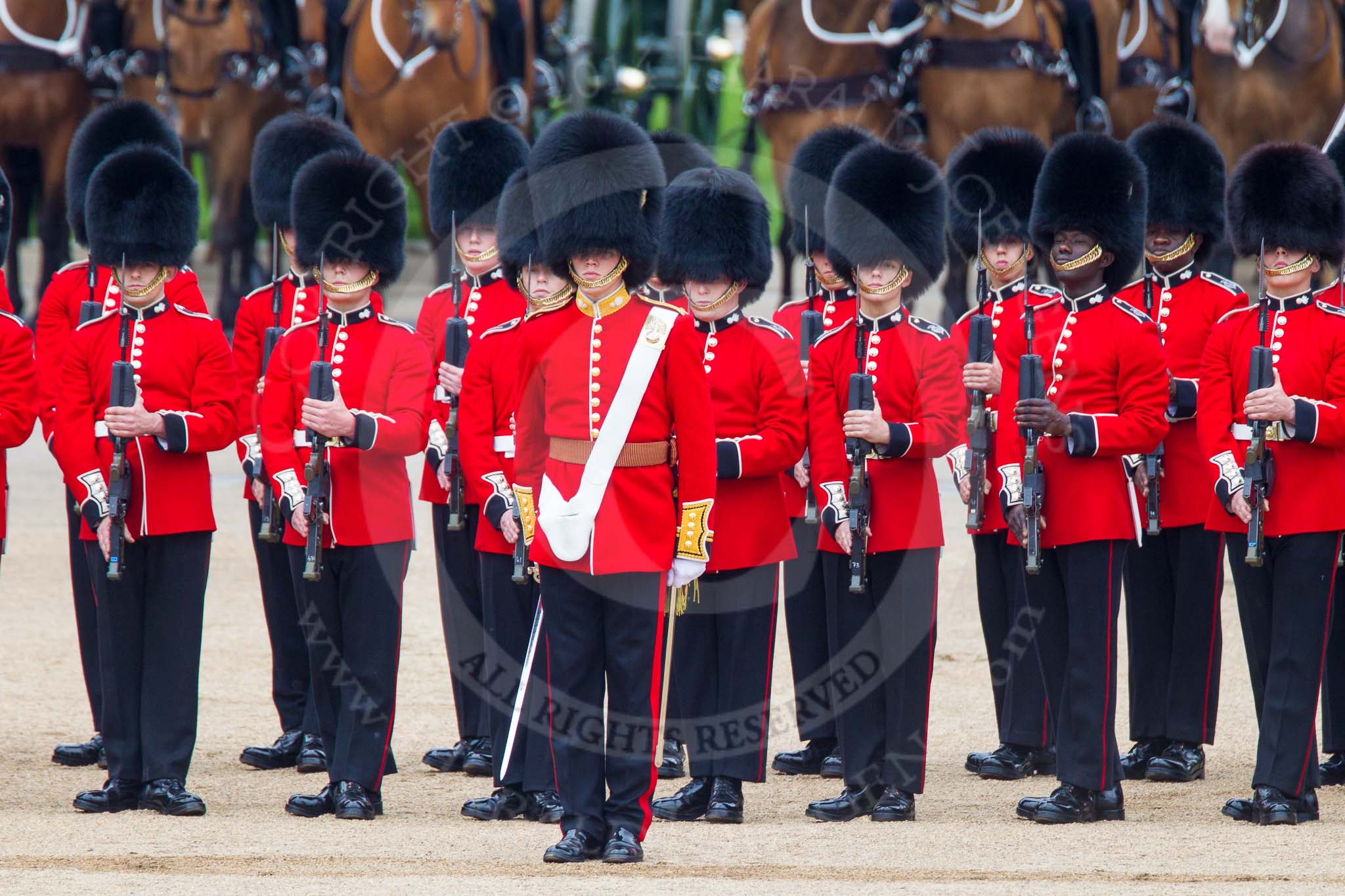 Trooping the Colour 2014.
Horse Guards Parade, Westminster,
London SW1A,

United Kingdom,
on 14 June 2014 at 10:51, image #296