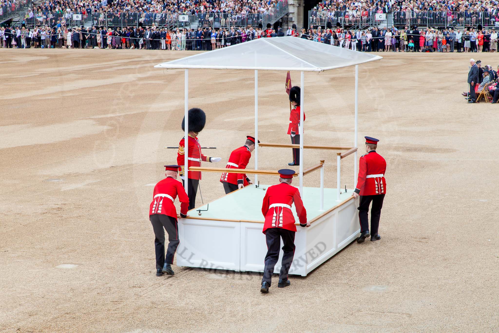 Trooping the Colour 2014.
Horse Guards Parade, Westminster,
London SW1A,

United Kingdom,
on 14 June 2014 at 10:52, image #298