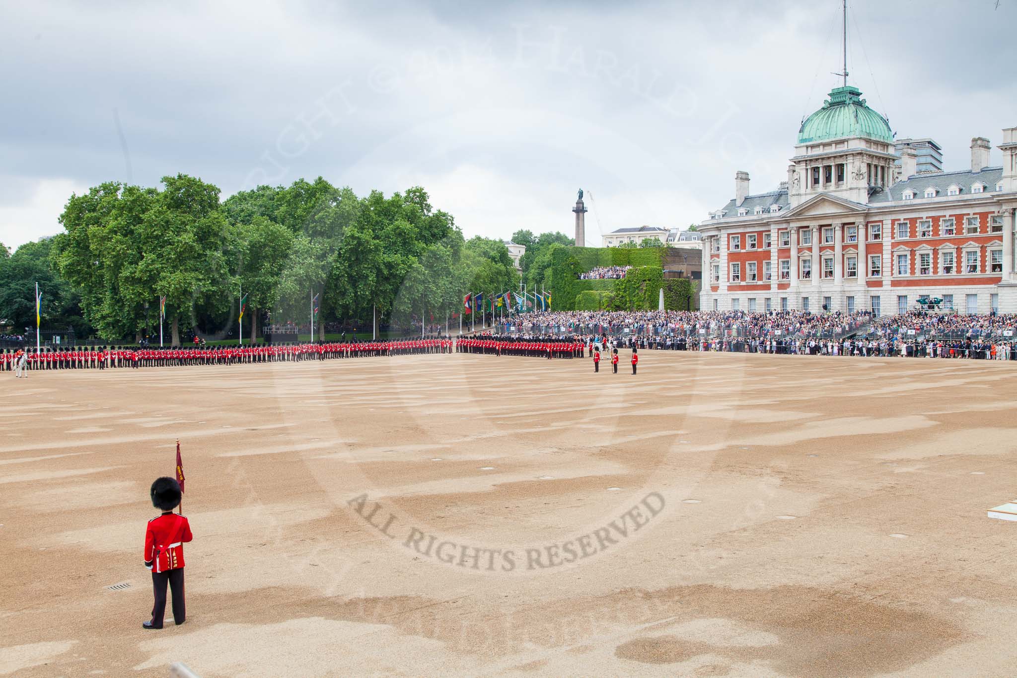 Trooping the Colour 2014.
Horse Guards Parade, Westminster,
London SW1A,

United Kingdom,
on 14 June 2014 at 10:55, image #304