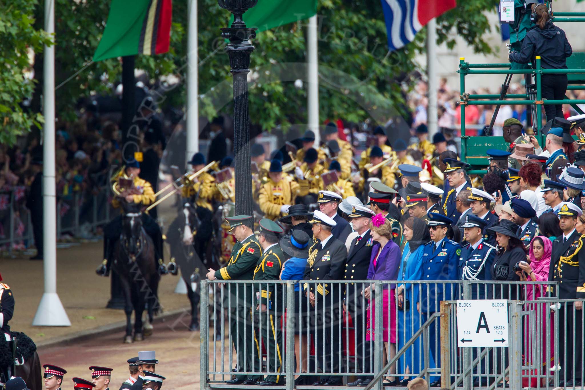 Trooping the Colour 2014.
Horse Guards Parade, Westminster,
London SW1A,

United Kingdom,
on 14 June 2014 at 10:55, image #307