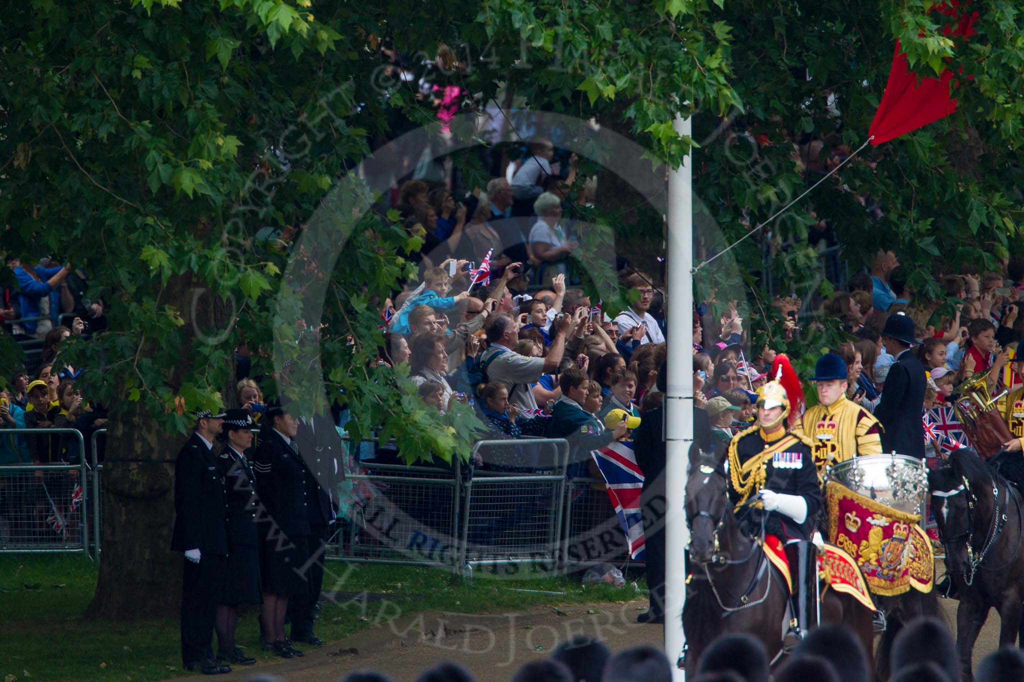 Trooping the Colour 2014.
Horse Guards Parade, Westminster,
London SW1A,

United Kingdom,
on 14 June 2014 at 10:56, image #313