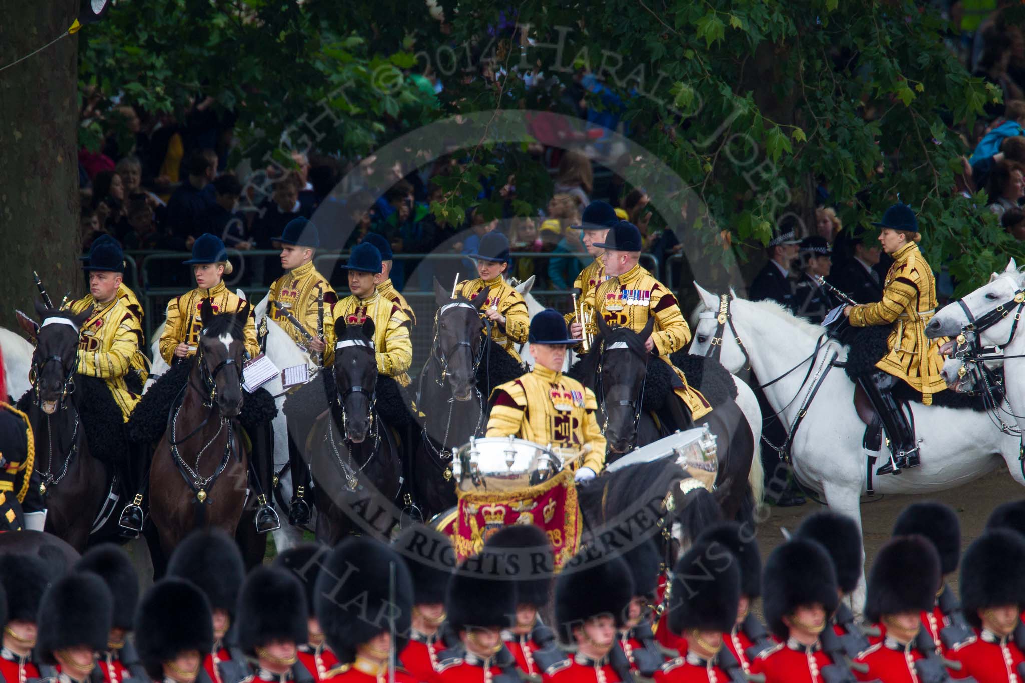 Trooping the Colour 2014.
Horse Guards Parade, Westminster,
London SW1A,

United Kingdom,
on 14 June 2014 at 10:56, image #320