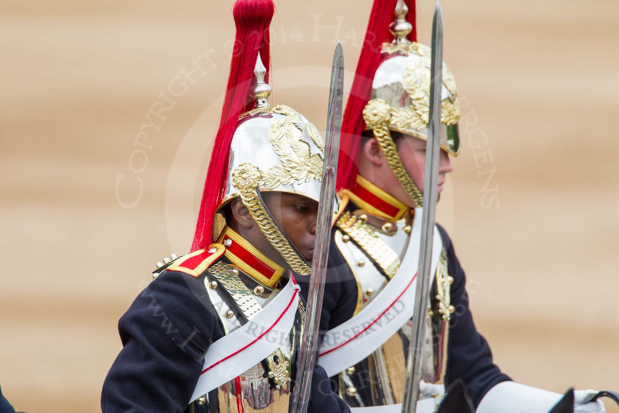 Trooping the Colour 2014.
Horse Guards Parade, Westminster,
London SW1A,

United Kingdom,
on 14 June 2014 at 10:58, image #339