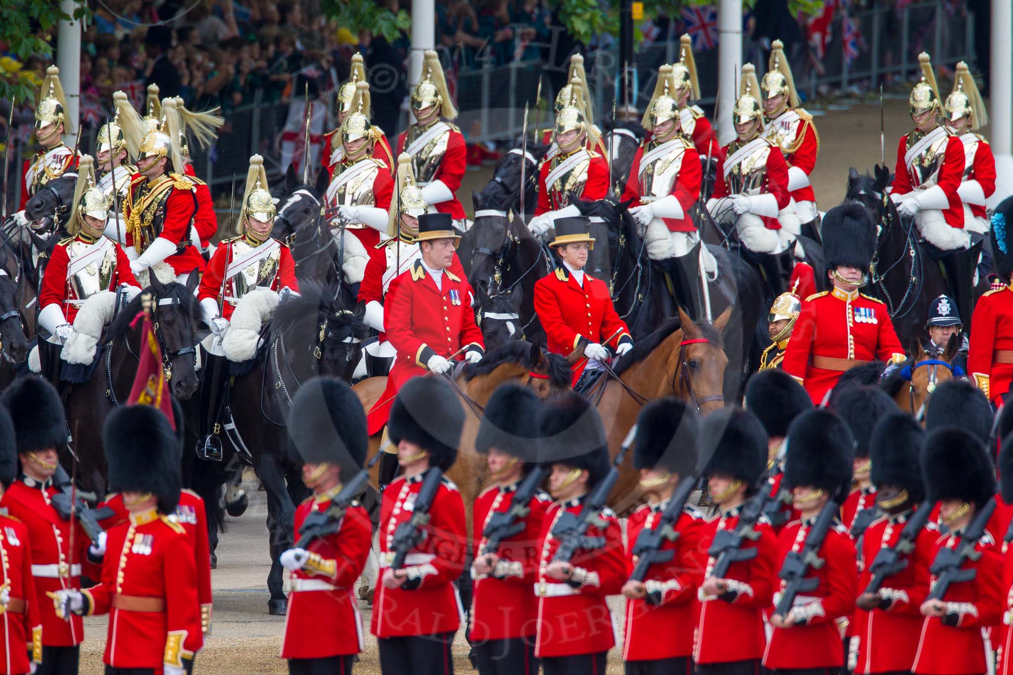 Trooping the Colour 2014.
Horse Guards Parade, Westminster,
London SW1A,

United Kingdom,
on 14 June 2014 at 10:58, image #352