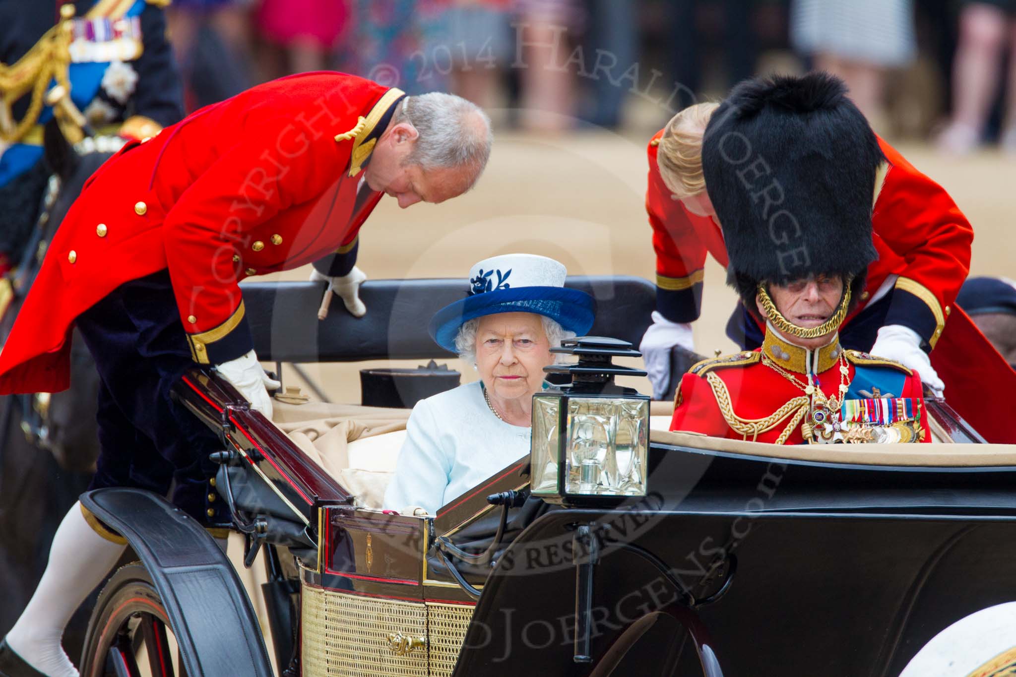 Trooping the Colour 2014.
Horse Guards Parade, Westminster,
London SW1A,

United Kingdom,
on 14 June 2014 at 10:59, image #364