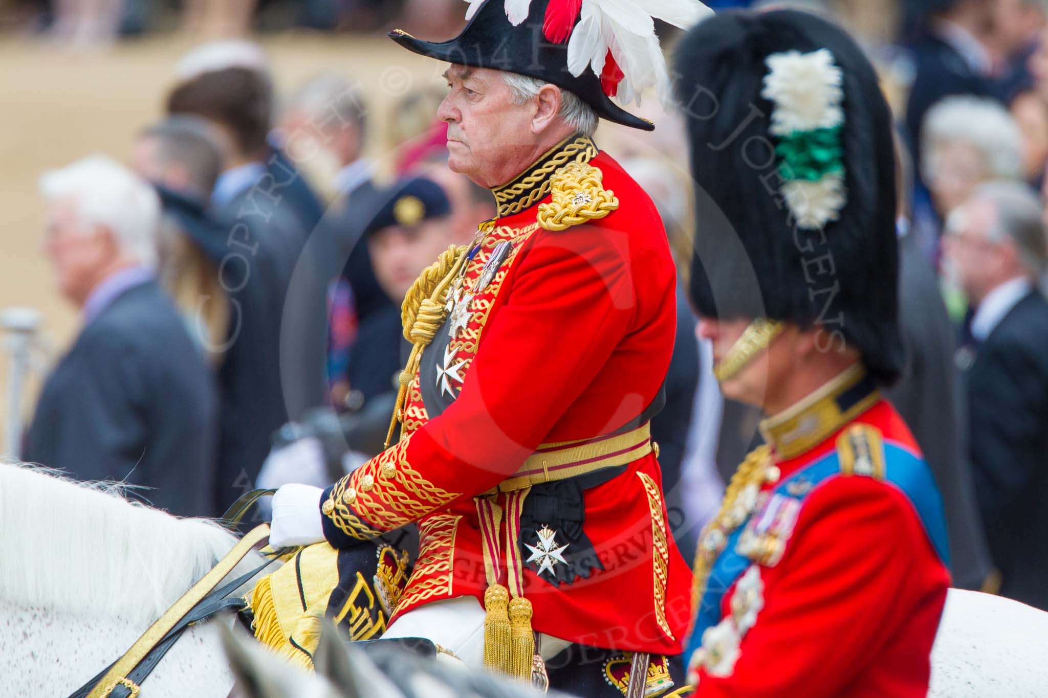 Trooping the Colour 2014.
Horse Guards Parade, Westminster,
London SW1A,

United Kingdom,
on 14 June 2014 at 11:01, image #373