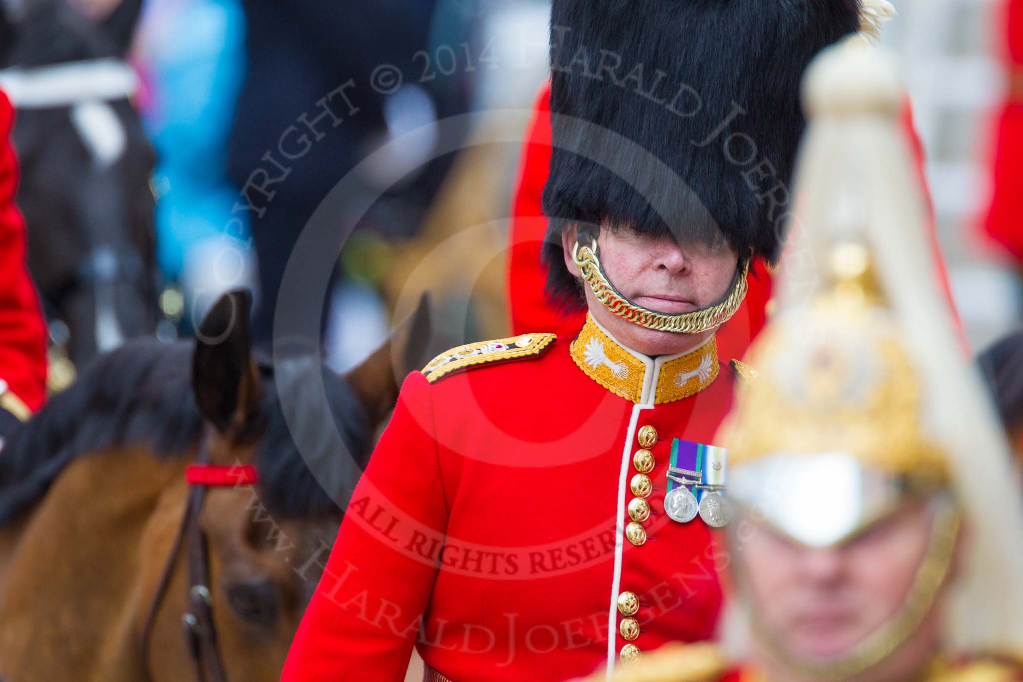 Trooping the Colour 2014.
Horse Guards Parade, Westminster,
London SW1A,

United Kingdom,
on 14 June 2014 at 11:03, image #402