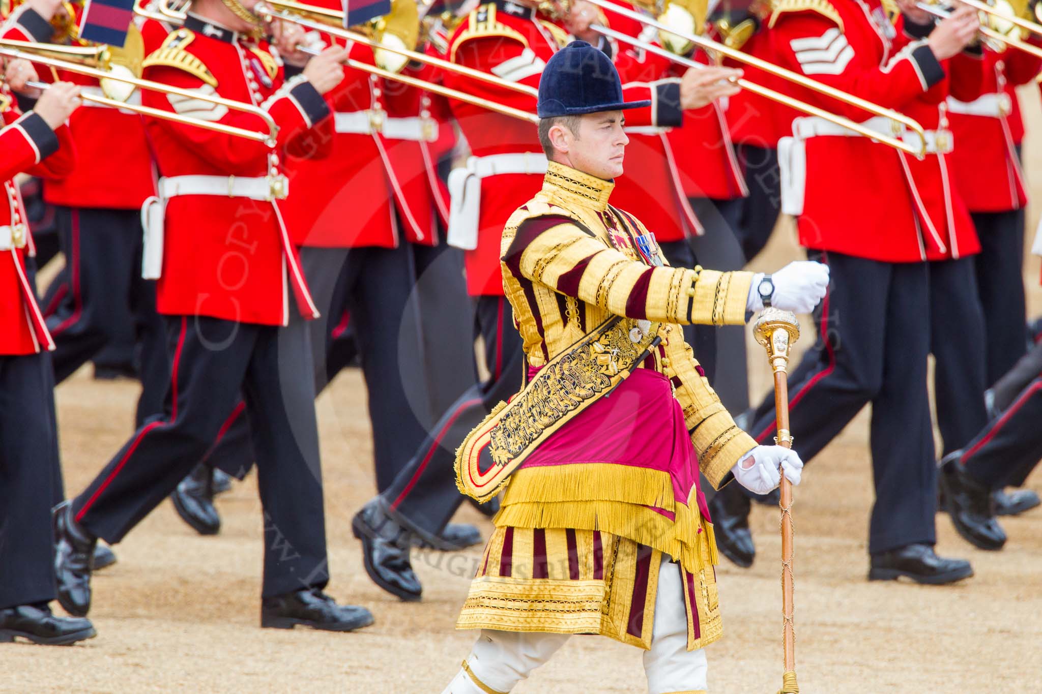 Trooping the Colour 2014.
Horse Guards Parade, Westminster,
London SW1A,

United Kingdom,
on 14 June 2014 at 11:14, image #476