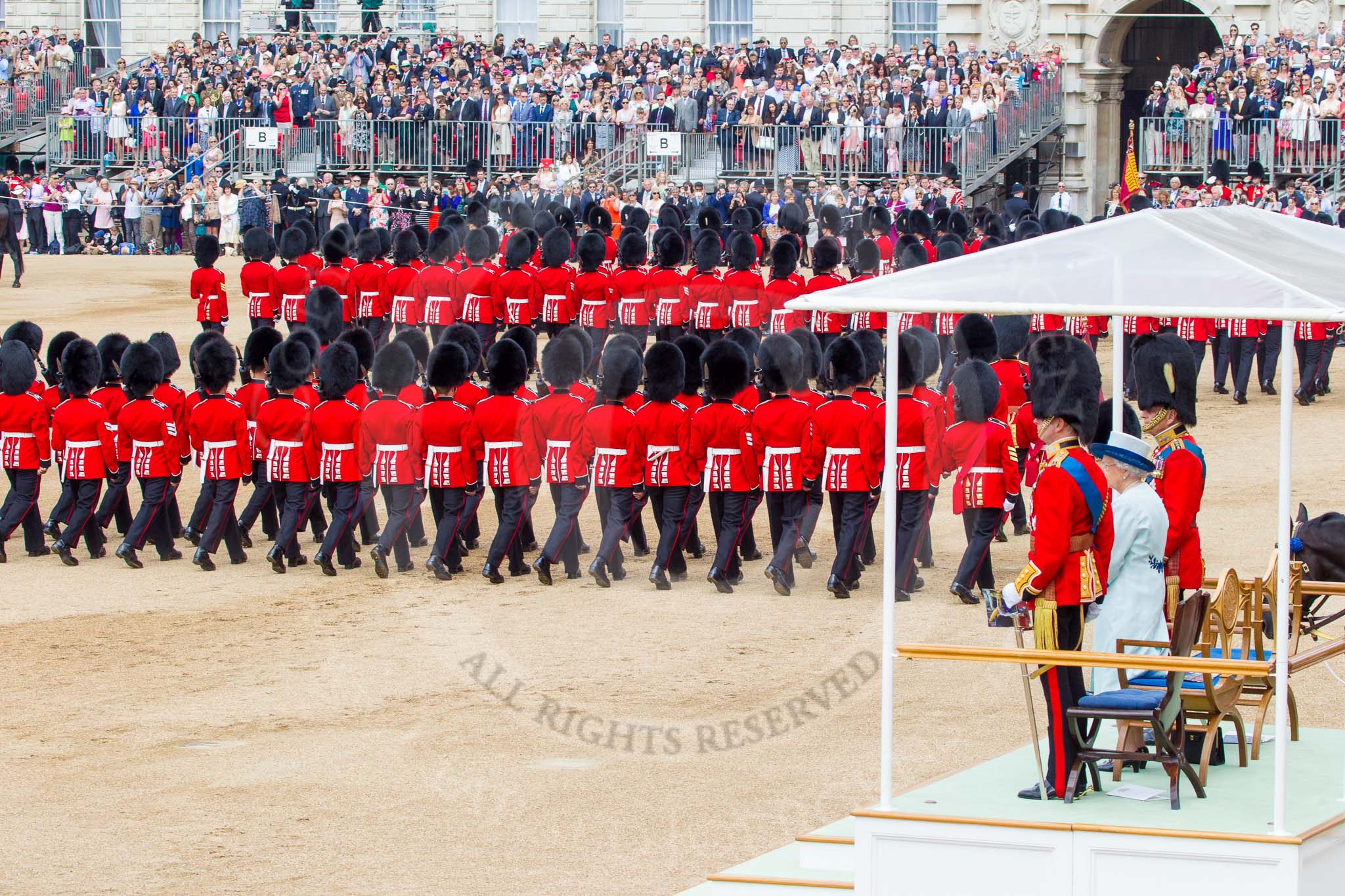 Trooping the Colour 2014.
Horse Guards Parade, Westminster,
London SW1A,

United Kingdom,
on 14 June 2014 at 11:39, image #647