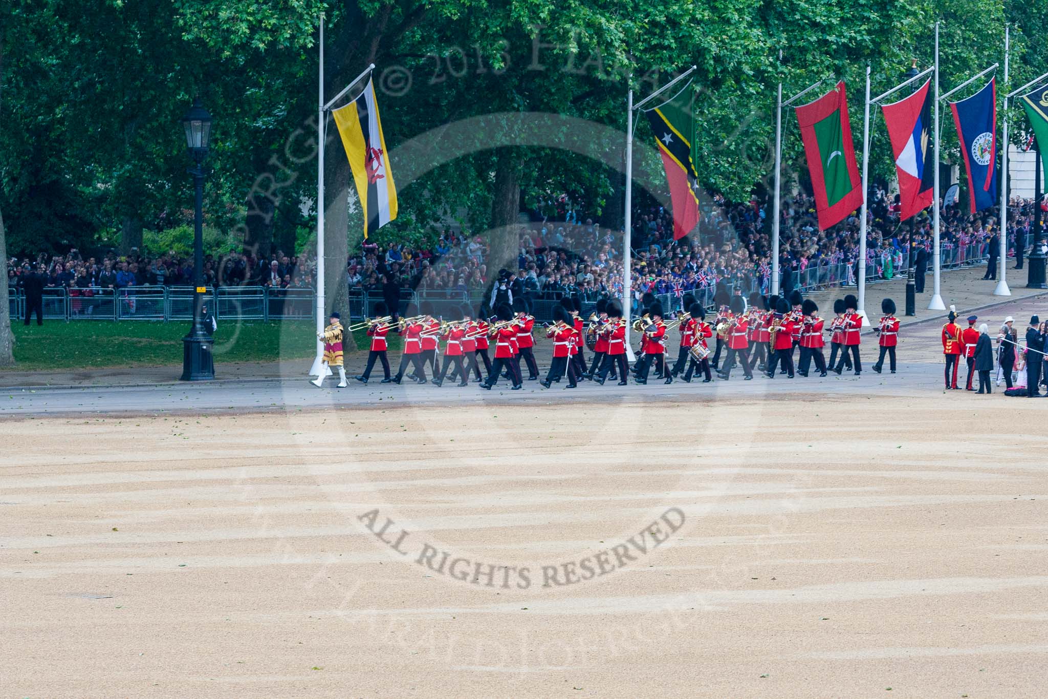 Trooping the Colour 2015. Image #53, 13 June 2015 10:15 Horse Guards Parade, London, UK