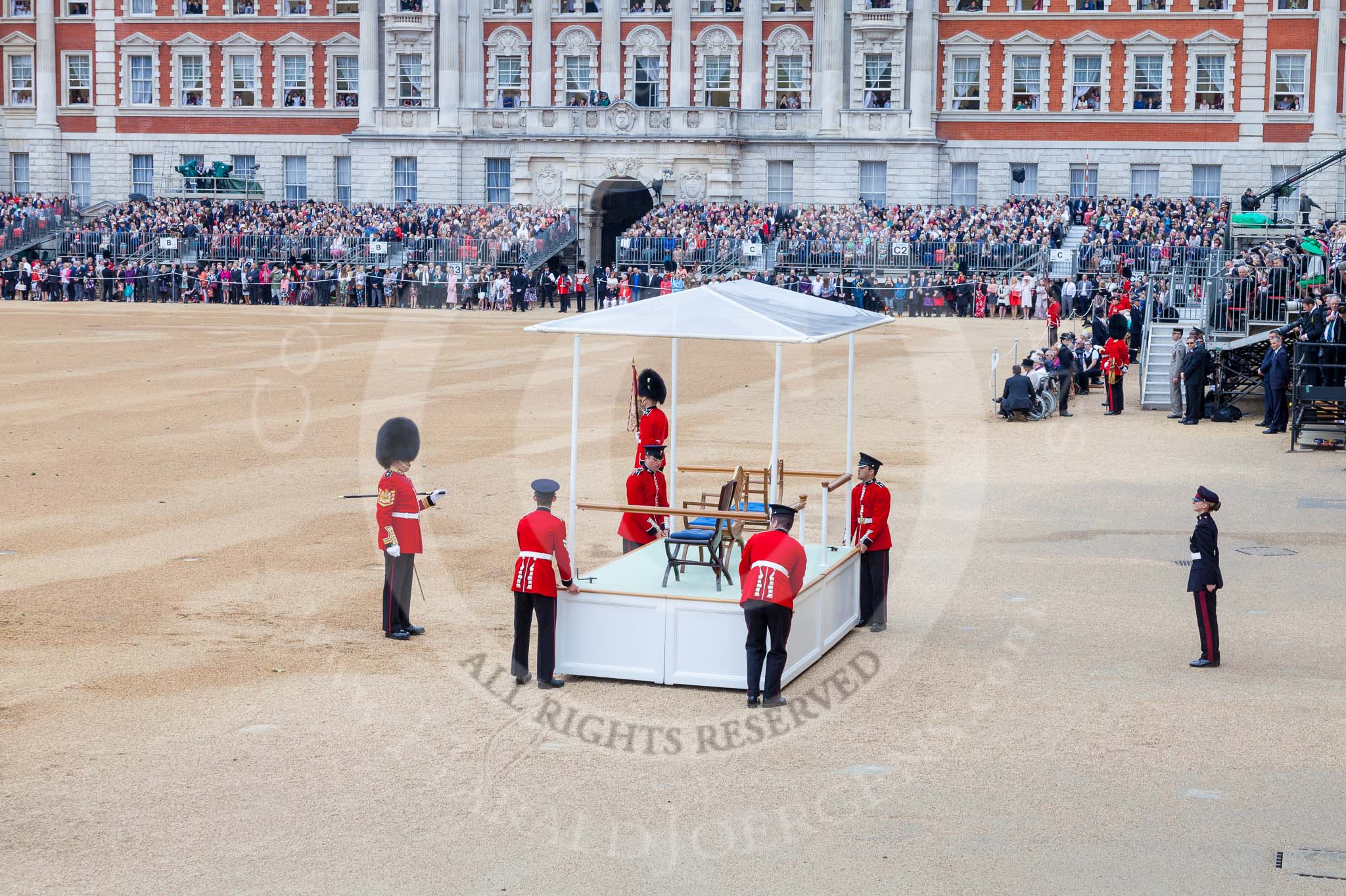 Trooping the Colour 2015. Image #203, 13 June 2015 10:53 Horse Guards Parade, London, UK