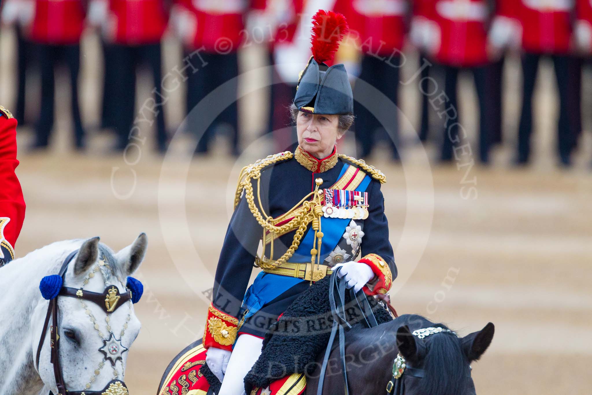 Trooping the Colour 2015.
Horse Guards Parade, Westminster,
London,

United Kingdom,
on 13 June 2015 at 11:05, image #305