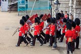 during The Colonel's Review {iptcyear4} (final rehearsal for Trooping the Colour, The Queen's Birthday Parade)  at Horse Guards Parade, Westminster, London, 2 June 2018, 10:15.