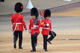 during The Colonel's Review {iptcyear4} (final rehearsal for Trooping the Colour, The Queen's Birthday Parade)  at Horse Guards Parade, Westminster, London, 2 June 2018, 10:17.