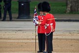 during The Colonel's Review {iptcyear4} (final rehearsal for Trooping the Colour, The Queen's Birthday Parade)  at Horse Guards Parade, Westminster, London, 2 June 2018, 10:20.