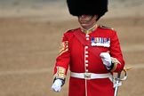 during The Colonel's Review {iptcyear4} (final rehearsal for Trooping the Colour, The Queen's Birthday Parade)  at Horse Guards Parade, Westminster, London, 2 June 2018, 10:20.